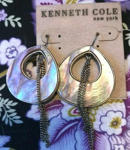 Kenneth Cole Shell Fashion Earrings