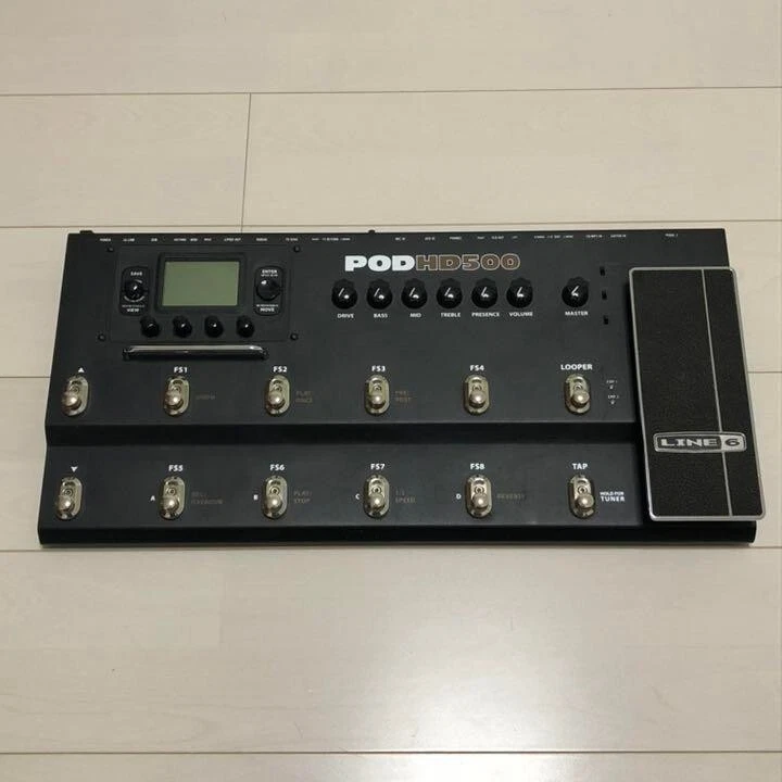 Line 6 POD HD500 Multi-Effects Guitar Effect Pedal Tested