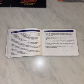 Notice Nintendo NES Megaman 5 Mega Man 5 Tr&egrave;s Bon &Eacute;tat Rare - Version FAH