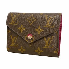 LOUIS VUITTON Monogram Victorine Trifold Wallet M41938 Used