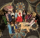 Lot of 17 Vintage Mattel 90s Barbie Dolls, a Barbie Horse, and accessories