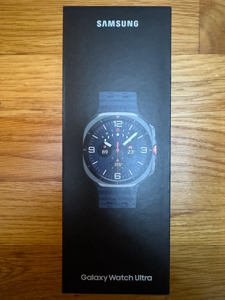 New Samsung Watch 7 Ultra 2025 LTE Ai (47mm) SM-L705F Titanium Blue/Blue Band - Image 2 of 4