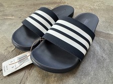 adidas Adilette Comfort Slides - Navy - Size 8/9