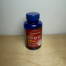 Puritan's Pride Co Q-10 200mg Supports Heart Health 120 Rapid Release Softgels