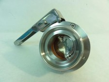 209129 New-No Box; MFG- DZZ021 Butterfly Valve; SS; 2" Size DIN11851