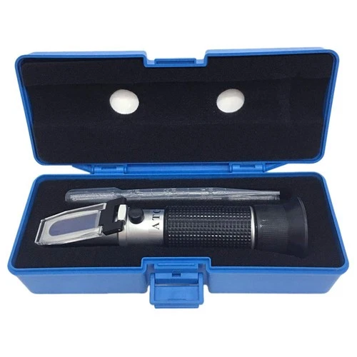 Brix Refractometer with ATC Dual Scale - Specific Gravity & Brix Hydrometer in - Picture 1 of 9