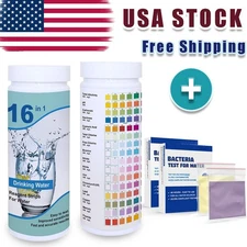 17-in-1 Drinking Water Test Kit (100pcs) Well/Tap Water + E.coli Bacteria Test