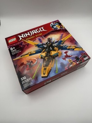 LEGO NINJAGO: Ras and Arin's Super Storm Jet (71833) Sealed - Read