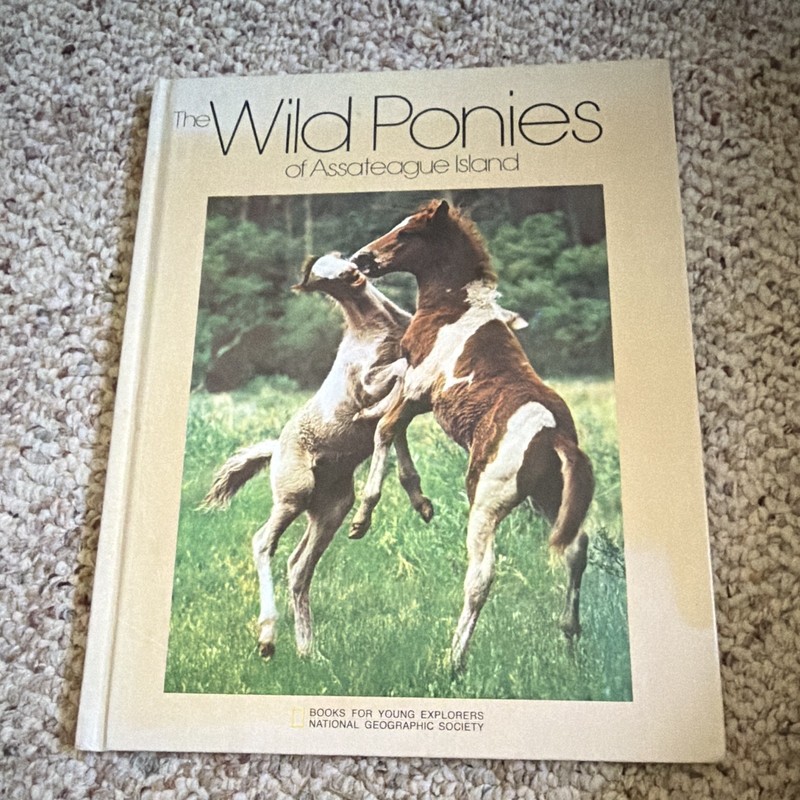 The Wild Ponies of Assateague Island Book by Donna K. Grosvenor, Nat Geo