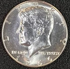 1966 Kennedy Half Dollar. 40% Silver