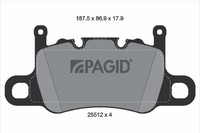 Bremsbelagsatz BremsklöTze FüR Porsche 911 991 718 Boxster Spyder 982 981