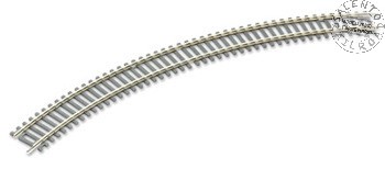 PECO ST-235 gebogenes Gleis 22,5° r= 571,5 mm R4 Cod.100