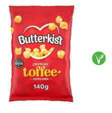 Butterkist Toffee Popcorn 140g(Pack Of 7) -  Free Delivery