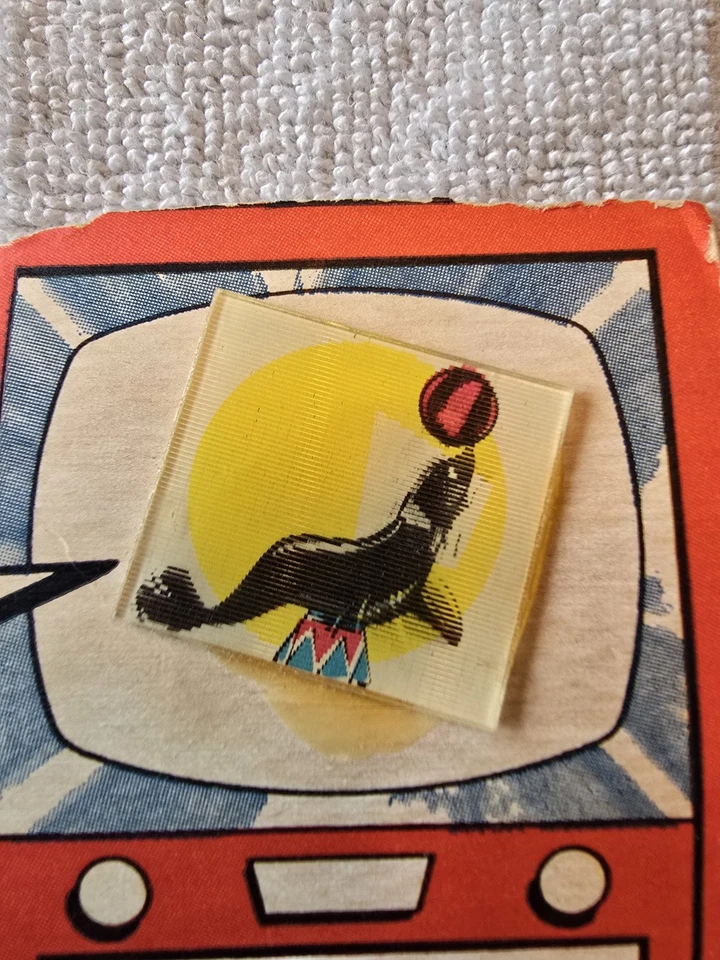 Premios de juguete Lenticular Cracker Jack años 60 Foto 2 de 4