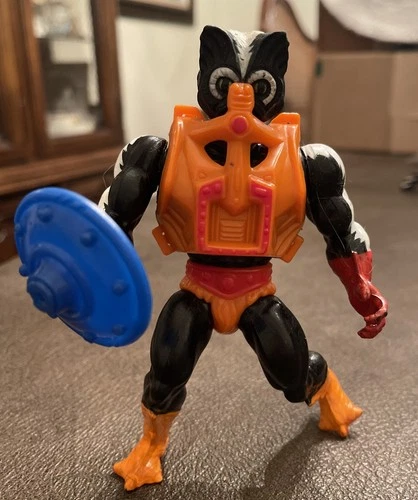 MOTU, Stinkor, figure, Masters of the Universe, vintage He-Man, complete, Mattel