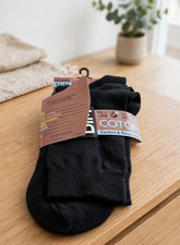 🧦 Lot 3 paires Chaussettes Homme DIM Coton Noir 43/46 Neuf Confort & Respirabil