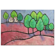 NB-ART*WUNDERDORF*150x100cm*ORIGINAL*Malerei*handgemalt*Kunst XXL*UNIKAT!