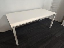 Herman Miller White Single Desk 160x80 (D3E-4F8-23B)