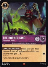 Lorcana TCG The Horned King - Triumphant Ghoul 49/204 Whispers in the Well Norma