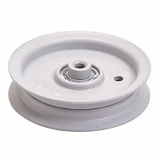 Flat Idler Pulley for Snapper Mowers - 4-7/8" Steel, 3/8" Bore, OEM Parts