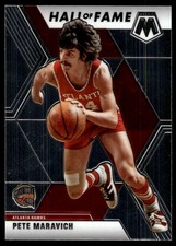 Pete Maravich 2019-20 Panini Mosaic #295 Hawks NBA READ FREE SHIP AutographDen