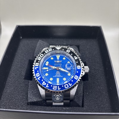 Pro Diver Men GMT Watch 45666 | eBay