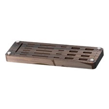 Walnut Wooden Storage Holder 25 Slots for USB Device SD TF Type-C Card