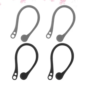  2 Pairs Ear Hooks for Earphone Silicone Earbuds Covers Comfortable