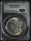 1888 Morgan Silver Dollar  - CAC AU Details