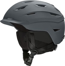 Smith Level Snow Helmet, Matte Slate, Small
