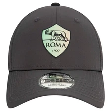 New Era AS Roma 9FORTY Iridescent Gray Adjustable Hat-NWT