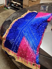 TRADITIONAL INDIAN BANDHNI DUPATTAS OR SCARVES IN A FULL 3 YARDS BRAND NEW ASSOR