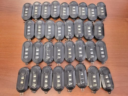 Lot Of 33 - OEM DODGE RAM PROMASTER REMOTE FLIP KEY FOB 3 Button Keyless Entry - product listing photo