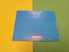 super team games nes Manual Only