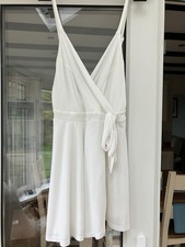 Ladies Cream Urban Outfitters Small Mini All In One Strappy Mini Skort Bottom