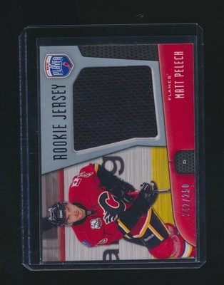 MATT PELECH 2009-10 UPPER DECK BE A PLAYER ROOKIE JERSEY RC 242/250 #RJ-MP