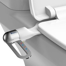 Bidet Toilet Seat Attachment Ultra Slim Bidet With Self Cleaning Dual Nozzle ...