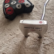 Odyssey White Hot XG #7 Mallet Putter Right-Handed Steel Shaft Silver Used