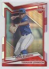 2022 Elite Extra Edition Prime Numbers A Die-Cut 53/75 Termarr Johnson #4 2qw