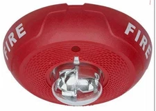 System Sensor PC2RL Ceiling Horn Strobe Red. New.
