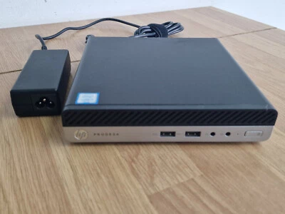 HP ProDesk 400 G3 Mini i5-7500T 2.70GHz 16GB RAM 256GB SSD Win 10 Pro DP inc VAT - Image 1 of 4
