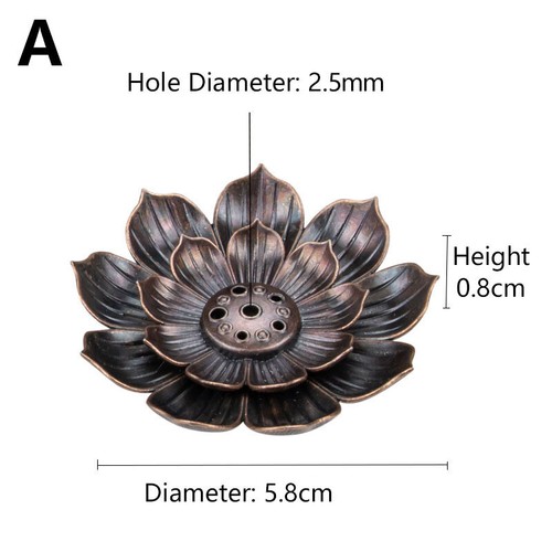 Incense Stick Holder Round Plate Buddhism Insense Ash Catcher Joss Cone Insence - Picture 4 of 5