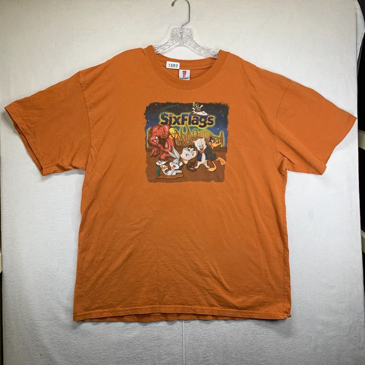 burnt orange t shirt mens