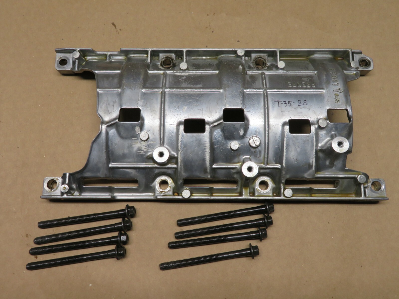 2014-2019 MASERATI GHIBLI SQ4 3.0L ENGINE OIL BAFFLE PLATE BASE SHIELD TRAY OEM