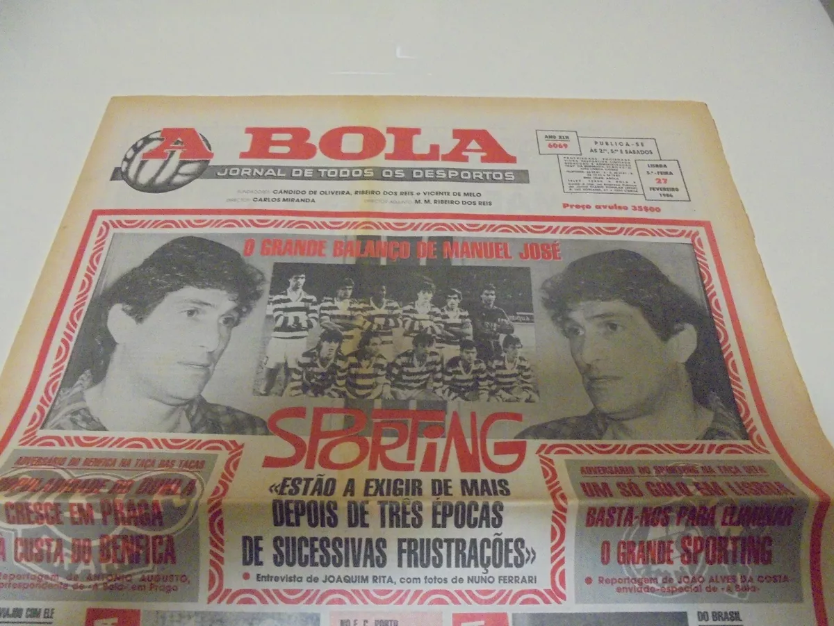 BOLA Portuguese Newspaper #6534 edition 11 March 1989