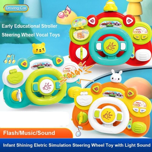 Blitz/Musik/Sound Leuchtendes Lenkrad für Kleinkinder
