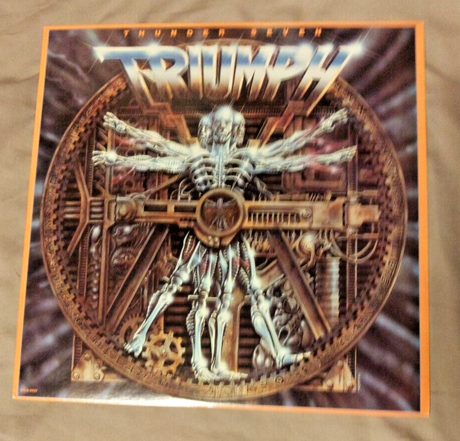 TRIUMPH Thunder Seven 1984 original Vinyl LP NM Record