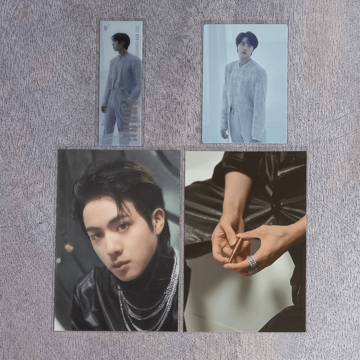 BTS HYBE Proof Exhibition Lenticular Bookmark Photo Card - Jin