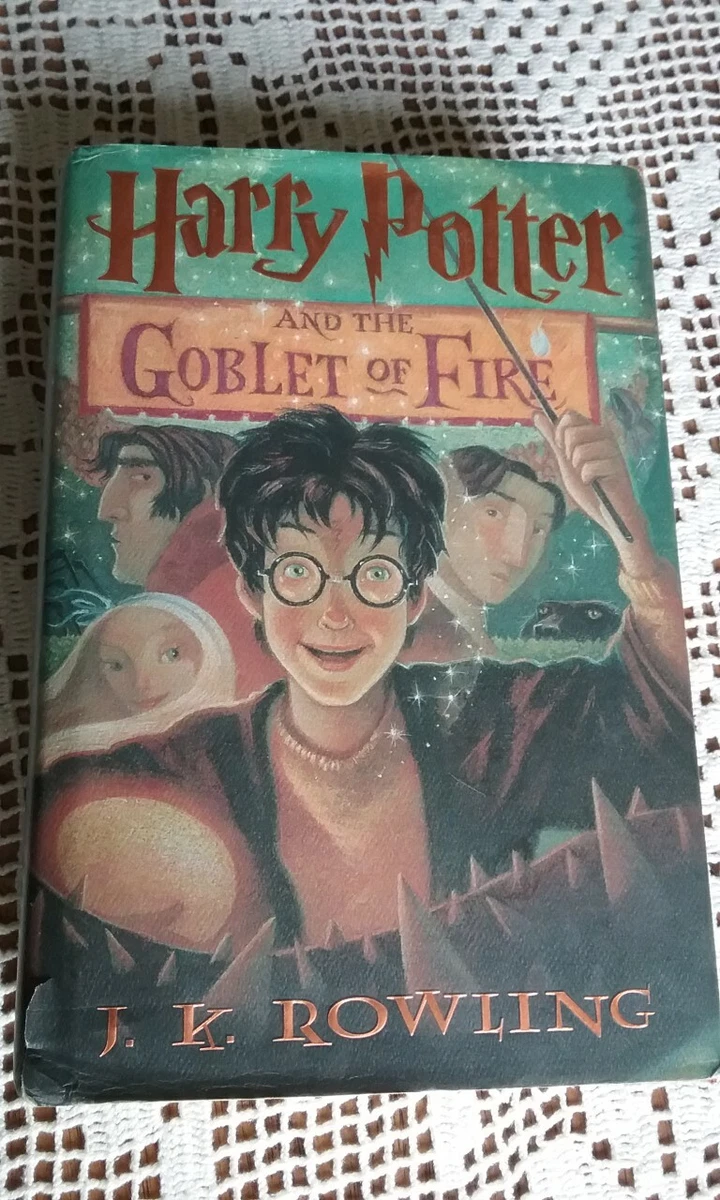 1st American Edition Harry Potter And The Goblet Of Fire Hardcover Book 4