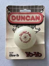 Vintage 1994 Factory Sealed on Card Duncan Glow Imperial Yo-Yo 3057NP Glow-Yo